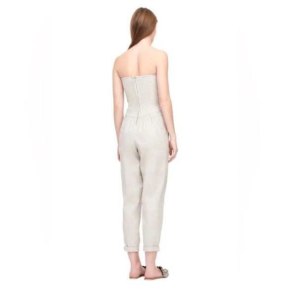 Rebeca Taylor La Vie Crisp Stripe Jumpsuit - Picture 5 of 15
